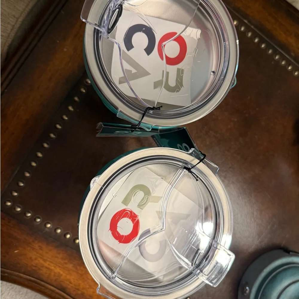 Seafoam orca cups